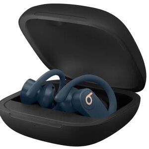 Gently Used Authentic Totally Wireless Powerbeats PRO NAVY Earbuds